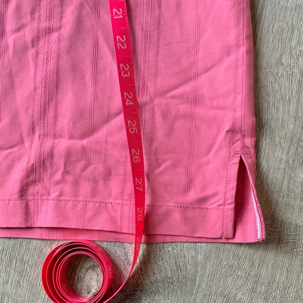Tommy Bahama Coral Pink Short Sleeve Button-Down Shirt - Picture 14 of 15